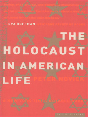 cover image of The Holocaust In American Life